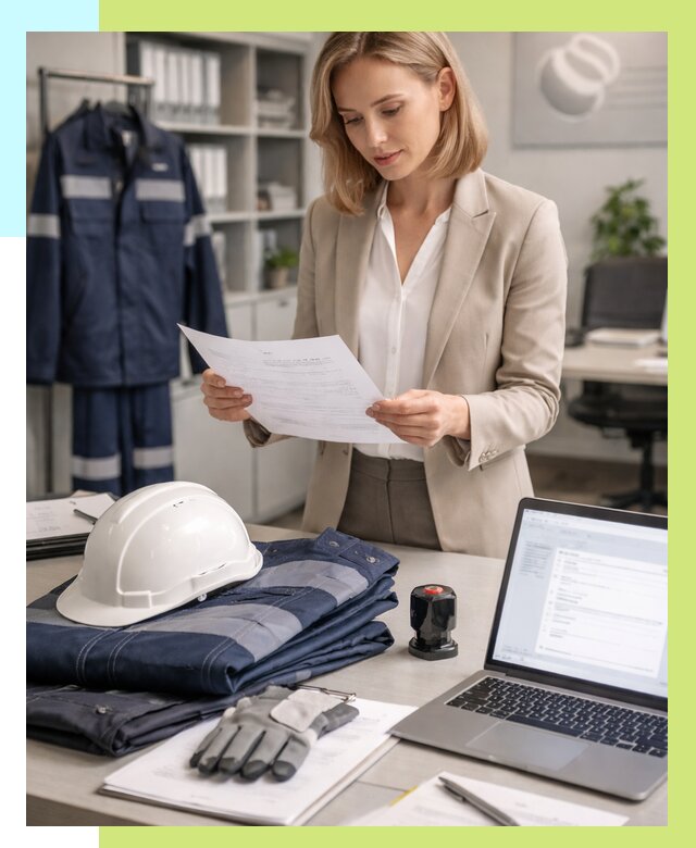 Сертификация спецодежды в Батайске от 7085 р. | Алешин-Бтс