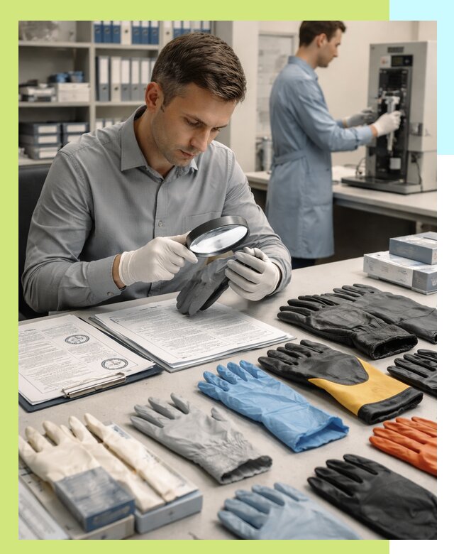 Сертификация перчаток и средств защиты продукции в Батайске