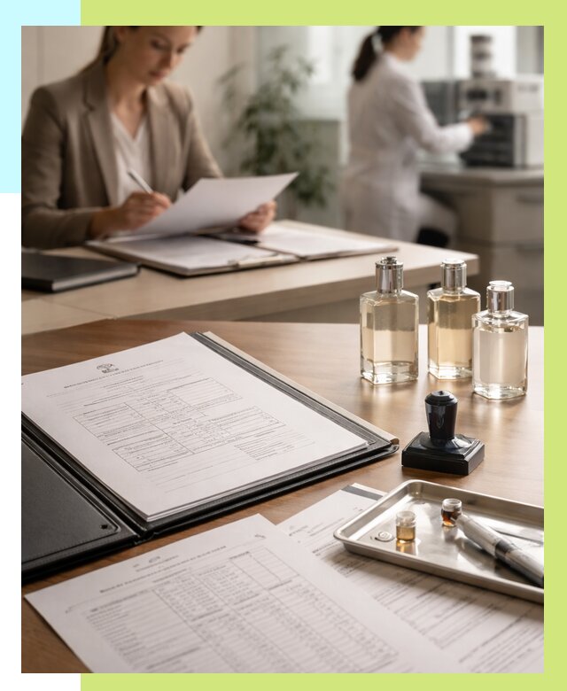 Сертификация парфюмерии в Батайске от 15182 р. | Алешин-Бтс