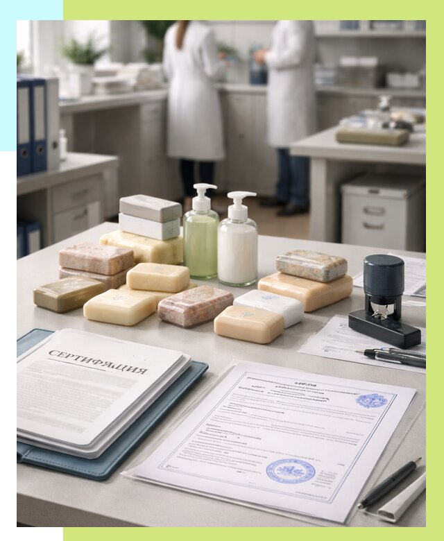 Сертификация мыла и сертификат на мыло в Батайске от 12145 | Алешин-Бтс