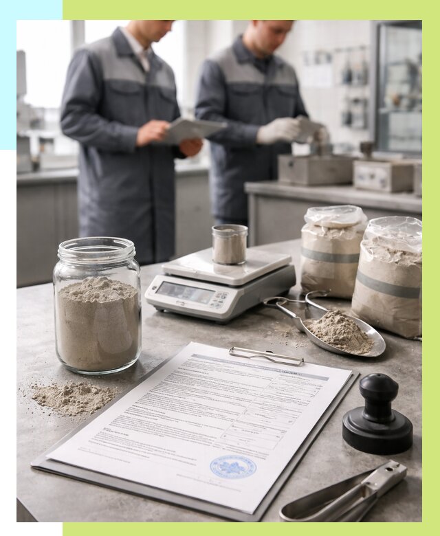 Сертификация цемента в Батайске от 20242 р. | Алешин-Бтс