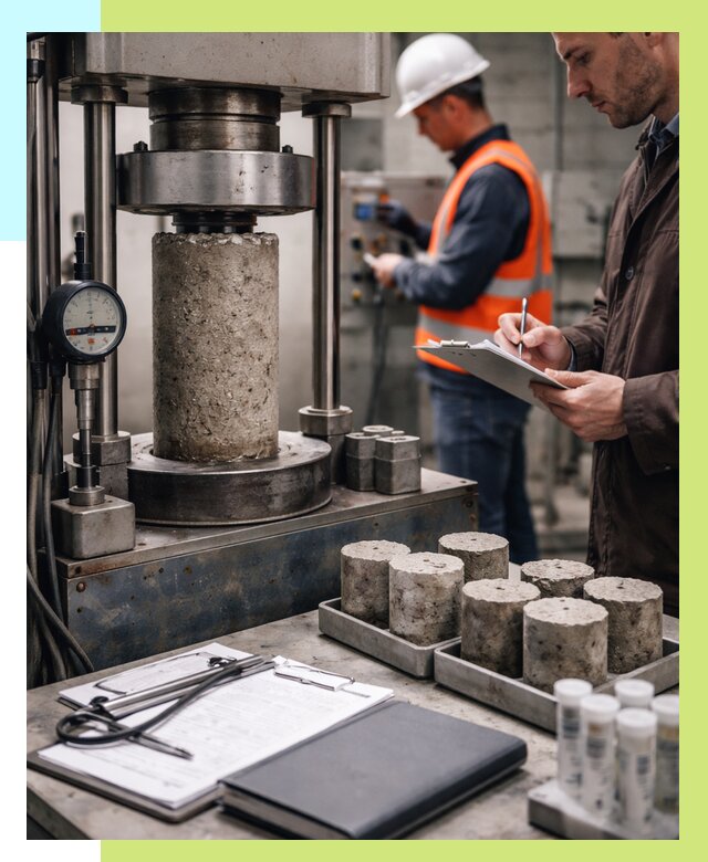 Сертификация бетона в Батайске от 30363 р. сертификат | Алешин-Бтс