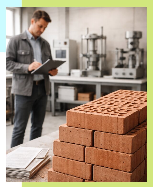 Сертификация кирпича в Батайске от 15182 р. | Алешин-Бтс под ключ