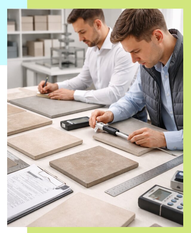 Сертификация плитки в Батайске от 25303 р. | Алешин-Бтс гарантия