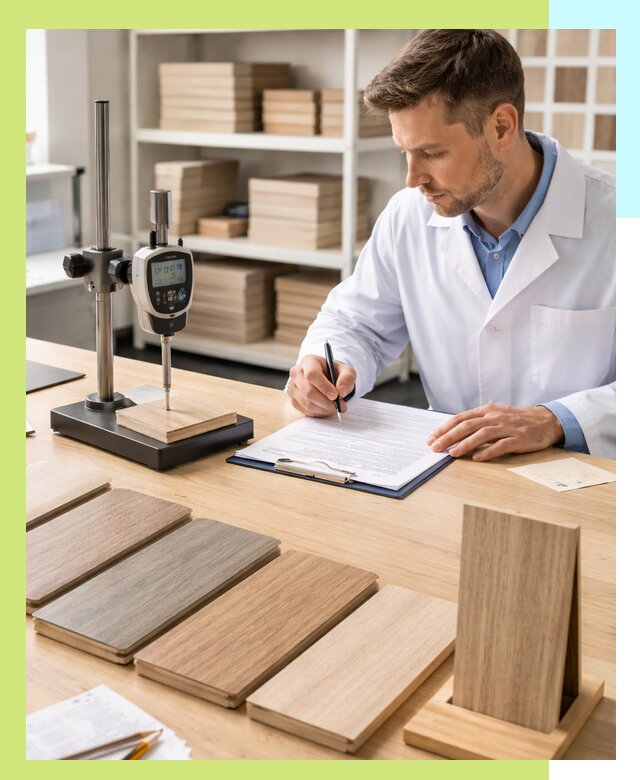 Сертификация ламината с испытаниями и оформлением документов в Батайске