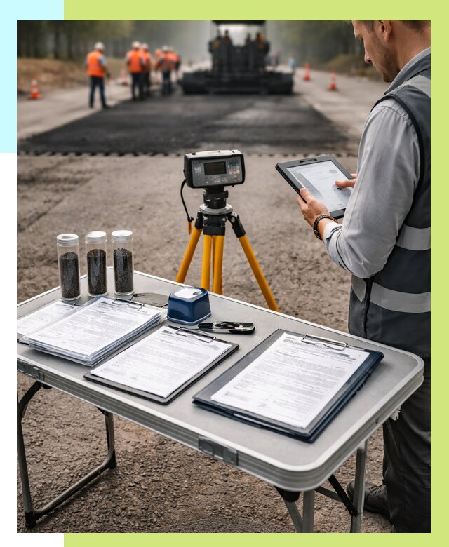 Сертификация асфальта в Батайске от 25303 р. | Алешин-Бтс