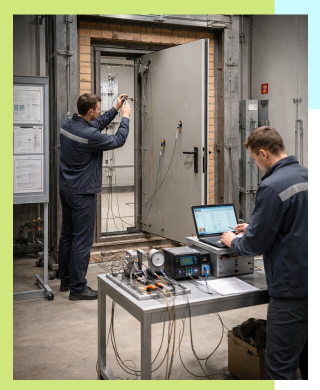 Сертификация противопожарных дверей в Батайске по ГОСТ и ТР