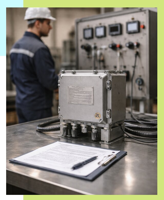 Сертификация взрывозащищенного оборудования в Батайске от 35424 р. | Алешин-Бтс