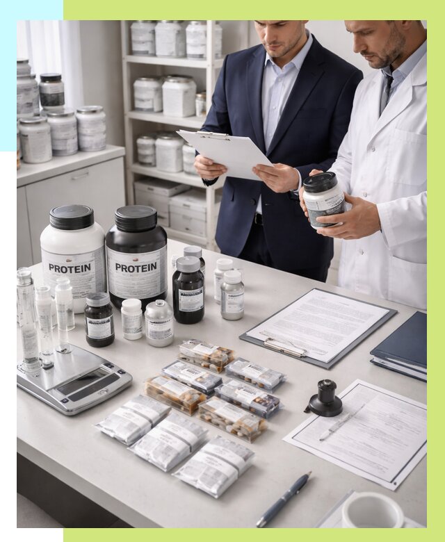 Сертификация спортивного питания в Батайске от 15182 р., Алешин-Бтс