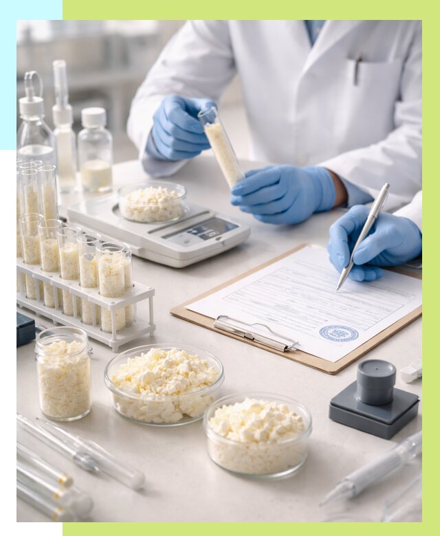 Сертификация творога в Батайске от 12145 р. под ключ | Алешин-Бтс