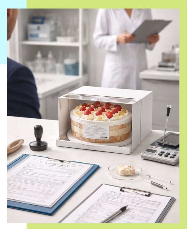 Сертификация тортов в Батайске от 9109 р. заказать | Алешин-Бтс