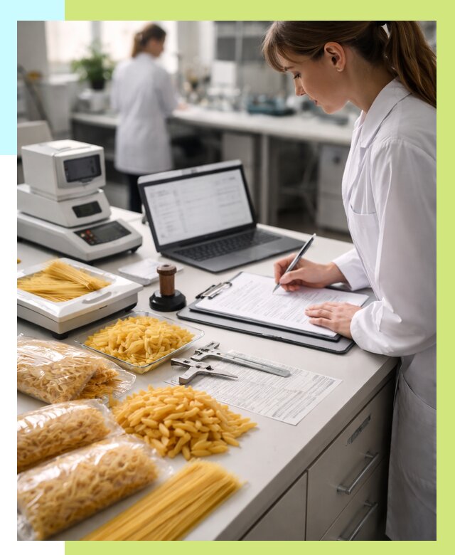 Сертификация макаронных изделий в Батайске от 15182 р. | Алешин-Бтс