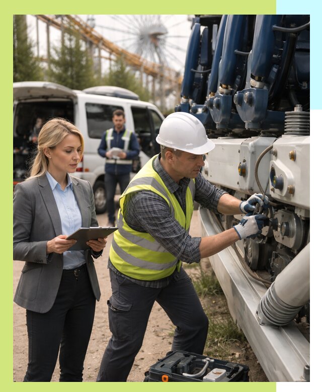 Сертификация аттракционов и проверка безопасности в Батайске