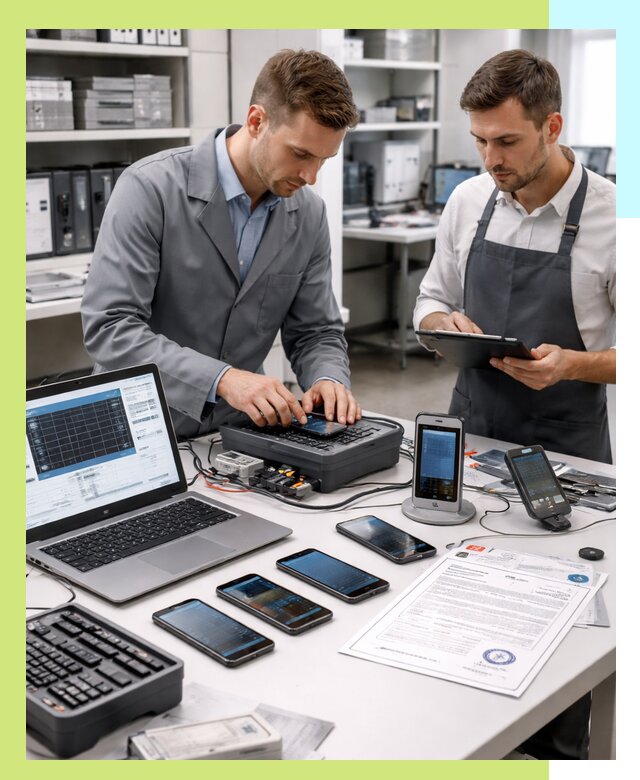 Сертификация мобильных телефонов и смартфонов в Батайске под ключ