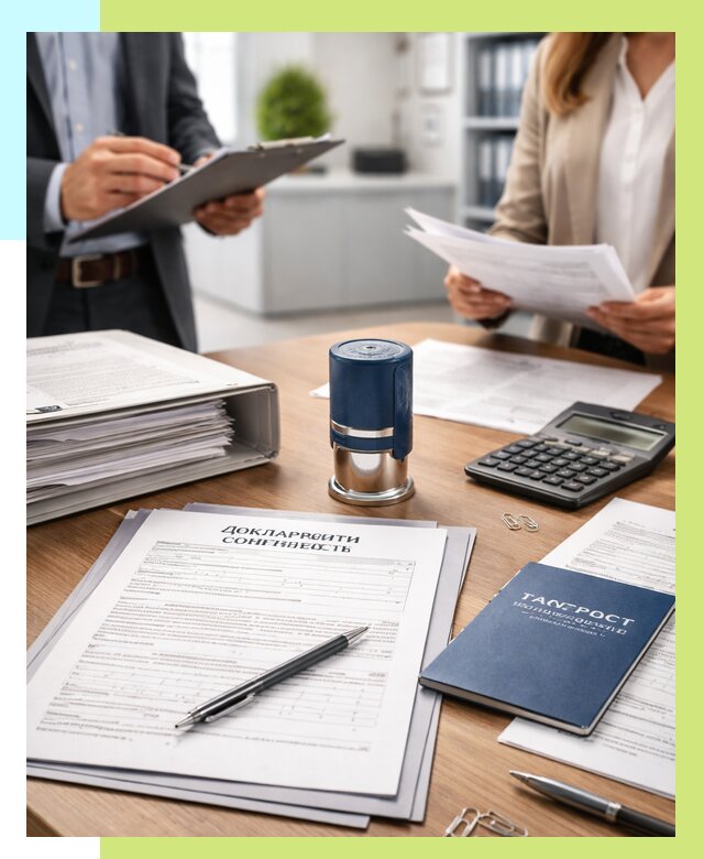 Декларация соответствия ТР ТС в Батайске от 8097 р., Алешин-Бтс