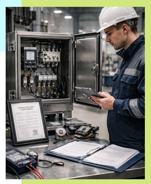 Сертификат взрывозащиты в Батайске от 45545 р. | Алешин-Бтс