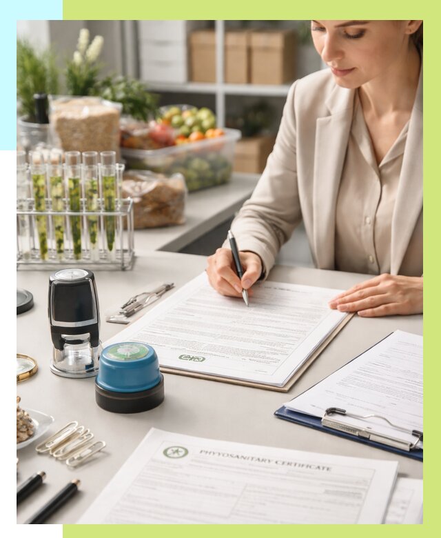 Фитосанитарный сертификат оформить в Батайске от 4554 р. | Алешин-Бтс