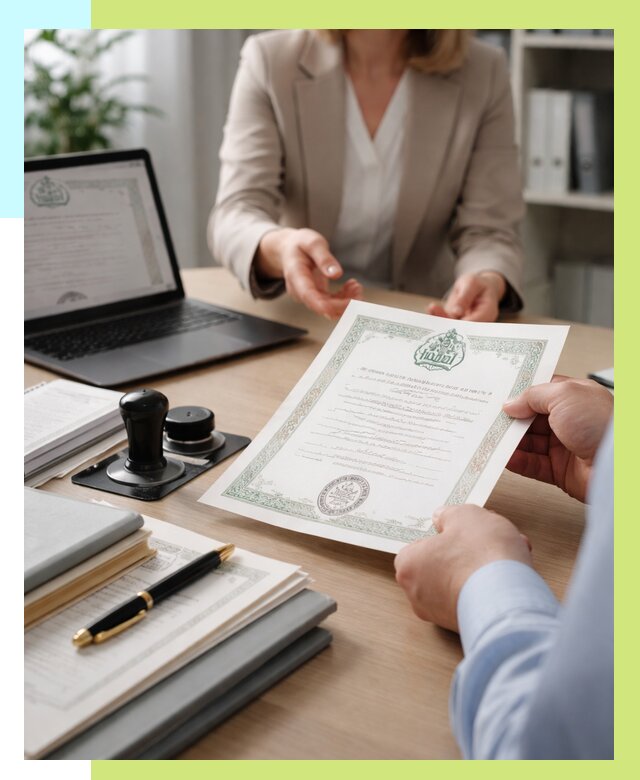 Халяль сертификат в Батайске, получить от 15182 р. | Алешин-Бтс