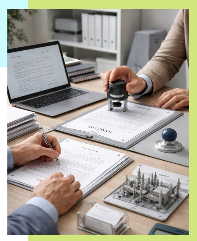 Сертификат ISO 29001 в Батайске под ключ от 75908 р. | Алешин-Бтс