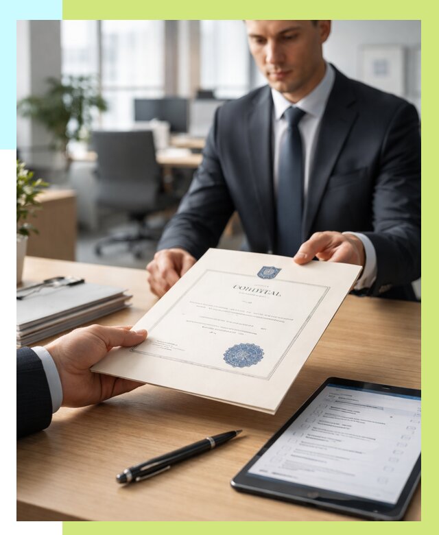 Сертификат ISO 30301 в Батайске от 35424 р. | Алешин-Бтс - под ключ