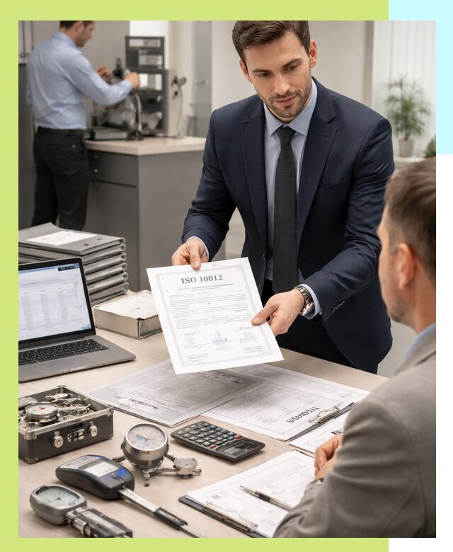 Выдача сертификата ISO 10012 по требованиям метрологии в Батайске