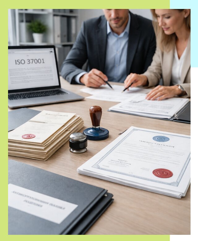 Получение сертификата ISO 37001 по системе борьбы с коррупцией в Батайске